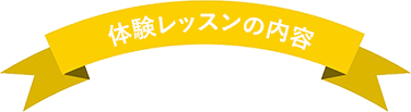 体験レッスンの内容